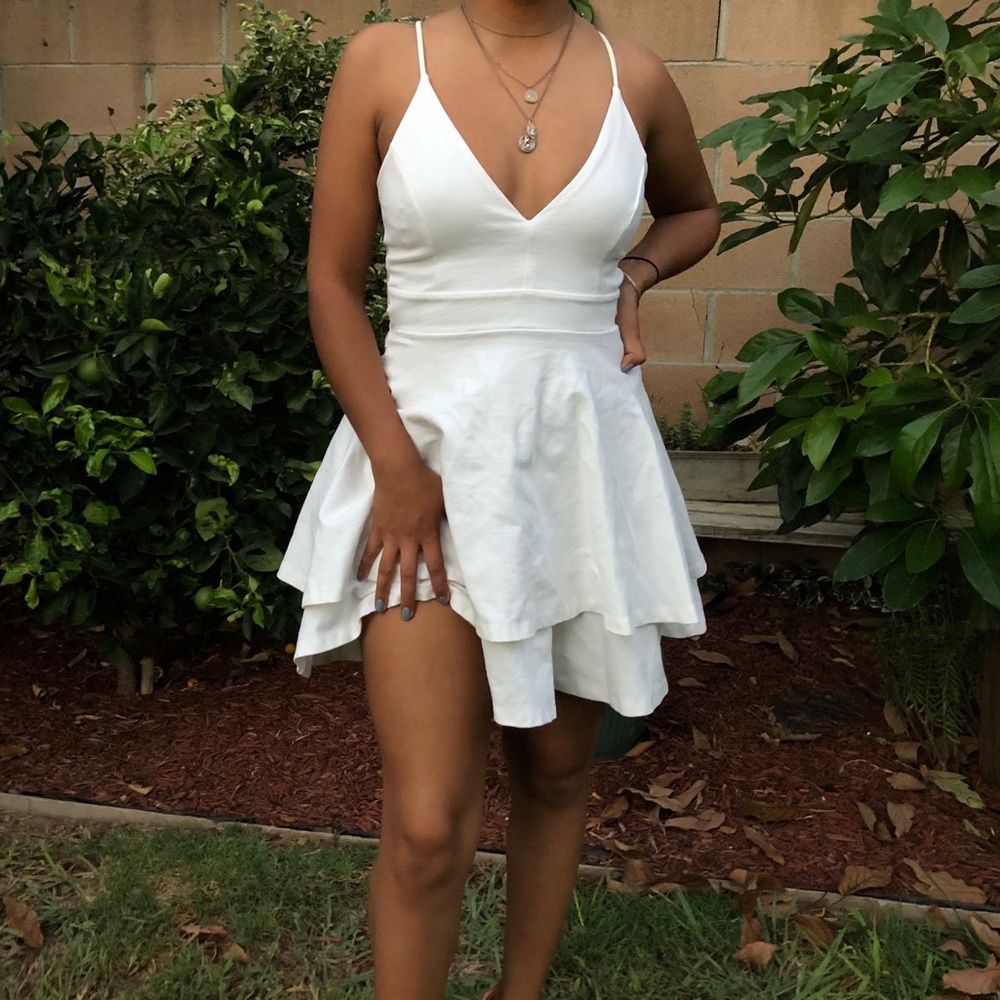White dress